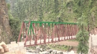 India News | Remote Area of J-K's Udhampur Gets Bridge, over 30,000 Benefit