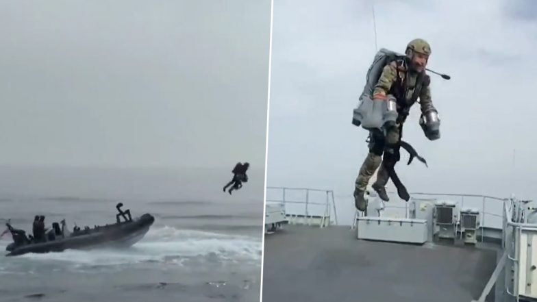 Britain's Royal Marines Test Flying Jet Suit For Maritime Boarding ...