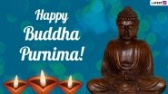 Happy Buddha Purnima 2021 Wishes and Greetings: Send Buddha Quotes, WhatsApp Stickers, GIFs, Messages, Telegram Pics, Wallpapers and HD Images to Celebrate Vesak
