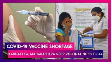 Covid-19 Vaccine Shortage: Karnataka & Maharashtra Stop Vaccinating 18 To 44 Year Olds, Delhi To Only Give Covishield