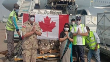 World News | India Thanks Canada for Shipment of 50 Ventilators, 25,000 Remdesivir Vials
