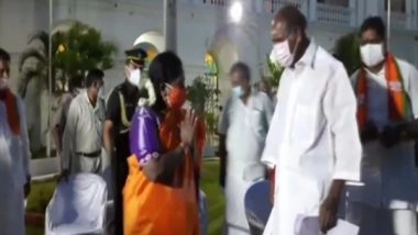 India News | Rangasamy Meets Puducherry LG, Demands Right to Form Govt