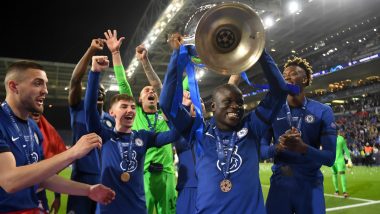 Manchester City 0-1 Chelsea, UEFA Champions League 2020-21 Final: Kai Havertz Goal Wins Blues' First UCL Title Since 2012 (Watch Goal Highlights)