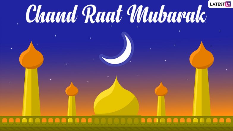 Eid Ka Chand Mubarak 2021 Wishes in Hindi and Eid al-Fitr Facebook  Messages: WhatsApp Stickers, Chand Raat Signal HD Images, Happy Eid  Telegram Greetings & Instagram Photos to Share on Crescent Moon