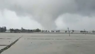 Cyclone Yaas: Video of Cyclonic Storm Reaching to Landmass at Balasore District of Odisha Emerges