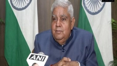 India News | Dhankhar Congratulates Mamata for TMC's Victory in Bengal Assembly Polls