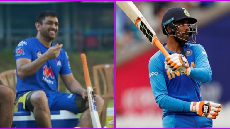 CSK Shares Video of MS Dhoni Imitating Ravindra Jadeja’s Signature Sword Celebration, All-Rounder Reacts