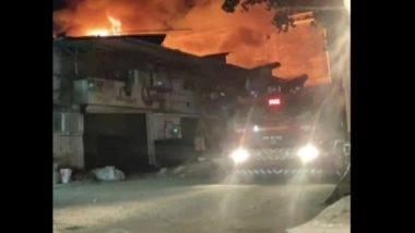 India News | Fire Breaks out in Mumbai Warehouse, No Injuries Reported