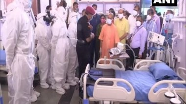 India News | COVID-19: UP CM Yogi Adityanath Inaugurates Atal Bihari Vajpayee Hospital in Lucknow