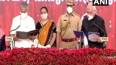 India News | Pinarayi Vijayanan Takes Oath as Kerala CM for Second Successive Term