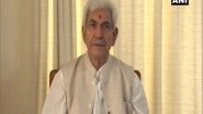 India News | LG Manoj Sinha Appeals to People to Follow COVID Curfew in J-K