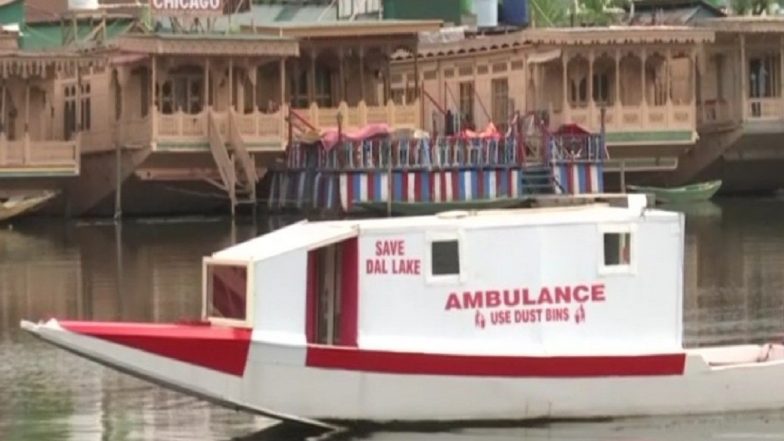 Kashmiri Man Sets Up Floating Ambulance on Shikara to Help People Amid COVID-19 Crisis, See Pics