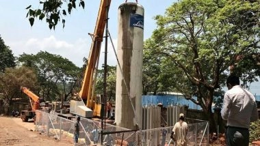 India News | Oxygen Tank with Capacity of 20,000 Litres Being Installed at Goa Medical College and Hospital, Says CM