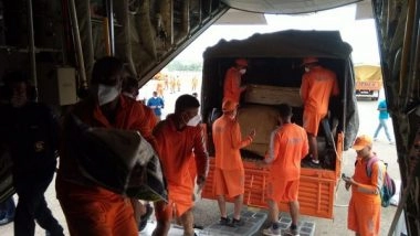 India News | Cyclone Tauktae: NDRF Team from Bhubaneshwar Leaves for Gujarat