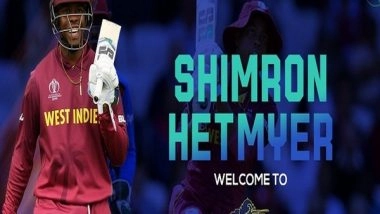 Sports News | PSL 6: Shimron Hetmyer to Play for Multan Sultans in Abu Dhabi-leg