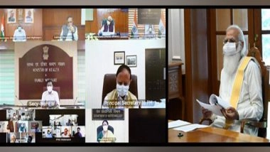 India News | PM Modi Chairs High-level Meeting on COVID-19 Situation, Vaccination