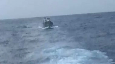 India News | Cyclone Tauktae: Indian Coast Guard Rescues Stranded Boat off Kochi