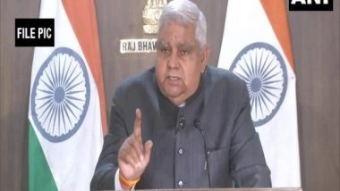 India News | WB Governor Draws Mamata's Attention Towards 'total Lawlessness and Anarchy' in Kolkata After Detention of TMC Leaders