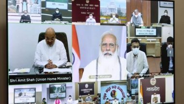 PM Narendra Modi Holds Meeting with Field Officials From States, Districts on COVID-19 Management