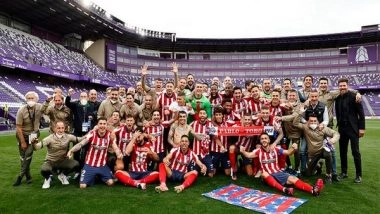 Sports News | Atletico Madrid Defeat Valladolid to Win La Liga 2020-21 Title