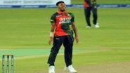 Sports News | Ban Vs SL: Mustafizur 'hopeful' of Playing in 2nd ODI Despite Suffering from Cramp