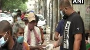 Sports News | COVID-19: Powerlifter Gaurav Sharma Hits Streets to Help Needy