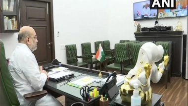 India News | Amit Shah Reviews Preparation for Cyclone 'Yaas' with CMs of Odisha, West Bengal, Andhra Pradesh, Lt. Governor of Andaman & Nicobar Islands