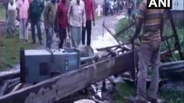 India News | Cyclone Yaas: Two Electrocuted to Death, 80 Houses Damaged Due to Strong Winds in Bengal