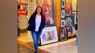 Entertainment News | Juhi Chawla Walks Down 'colourful' Street in Cape Town, Calls It 'a Creative High'