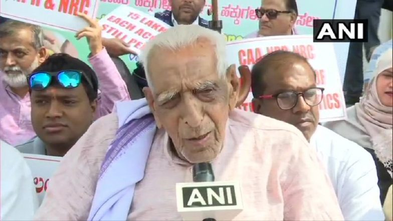 HS Doreswamy, Freedom Fighter and Activist, Dies After Massive Cardiac Arrest