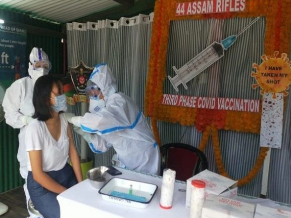 Assam Rifles Sets Up COVID-19 Vaccination Centre in Manipur's Tamenglong