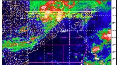 India News | Cyclone Yass: Depression Weakens to Low-pressure Area over Bihar, East UP