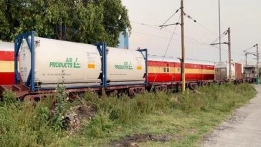 India News | Oxygen Express Trains Have Delivered 20,000 MT Oxygen Across Country
