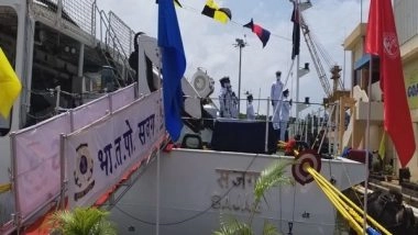 India News | NSA Doval Commissions Indian Coast Guard's Ship Sajag
