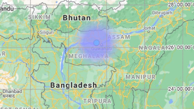 Earthquake in Assam: Quake of Magnitude 3.2 Occurs in Kamrup Region