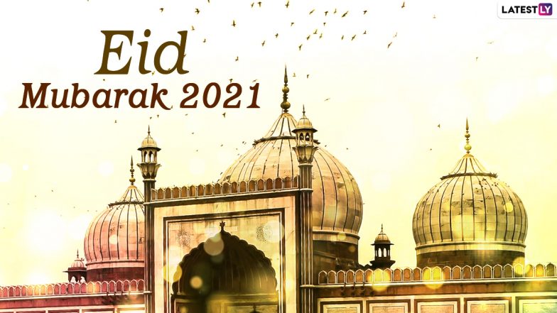 Eid Mubarak 2021 Wishes Take Over Twitter Timeline! People Share Eid al-Fitr Messages, Chand Mubarak Greetings and HD Images to Celebrate the End of Ramadan