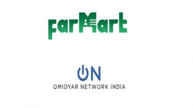 Business News | Agritech Startup FarMart Secures INR 17.7 Crore in Pre-series A Led by Omidyar Network India and Avaana Capital