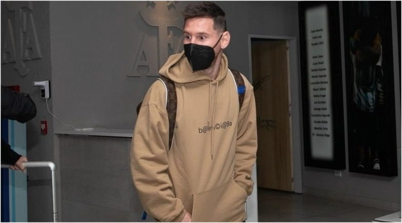 Lionel Messi and Rodrigo De Paul arrive in Argentina for World Cup 2022 qualifiers and 2021 Copa America