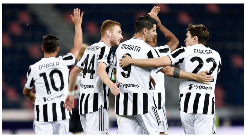 Juventus 4–1 Bologna Serie A 2020–21 Goal Video Highlights: Alvaro Morata Double Secures Champions League 2021-22 Spot for Bianconeri