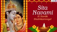 Happy Sita Navami 2021 Greetings: Send Janaki Jayanti Wishes, 'Sita Jayanti Ki Hardik Shubhkamnayen' Quotes, WhatsApp Stickers and Telegram HD Images
