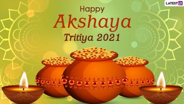 Happy Akshaya Tritiya 2021 HD Images and Wallpapers for Free Download Online: WhatsApp Stickers, Akha Teej Messages and Facebook Greetings to Celebrate the Auspicious Day