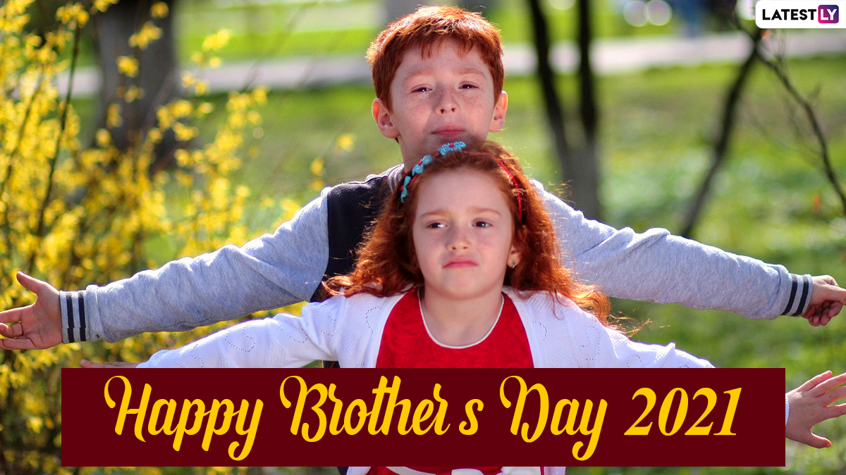 Happy Brothers Day 2021 Wishes, messages, quotes, shayari, greetings:  Download Happy Brother's Day images, HD wallpapers for Whatsapp DP,  Facebook Status and Instagram stories