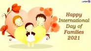 International Day of Families 2021 Images and HD Wallpapers for Free Download Online: WhatsApp Stickers, Messages and Wishes To Send Greetings of the Day