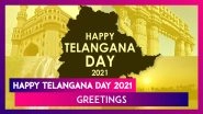 Happy Telangana Day 2021 Greetings: WhatsApp Messages, Quotes, Images To Wish on the Statehood Day