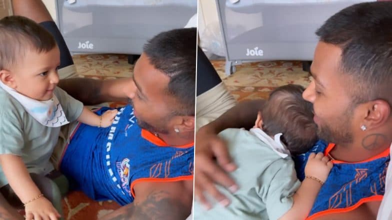 Natasa Stankovic Shares Adorable Video of Hardik Pandya & Son Agastya (View Post)