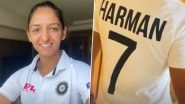 Indian Women Cricket Team&rsquo;s New Test Jersey Unveiled, T20 Captain Harmanpreet Kaur Shares Pics