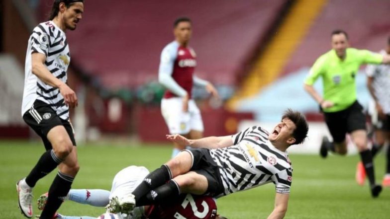 Harry Maguire Injury Update: Manchester United Captain Out of Leicester City Match After Hurting His Ankle, Club To Assess Damage After Scan