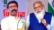 Jharkhand CM Hemant Soren Takes &lsquo;Mann Ki Baat&rsquo; Swipe at PM Narendra Modi After Phone Call on COVID-19 Situation, Says 'He Only Spoke His Mann Ki Baat'