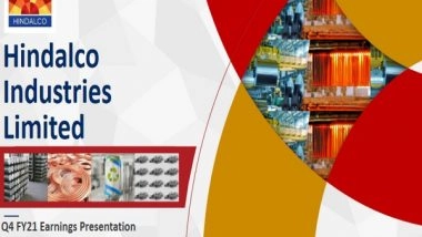 Business News | Hindalco Net Profit Up Three Times in Q4 to Rs 1,928 Crore