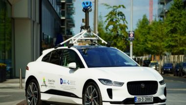 Jaguar I-PACE Becomes Google Street View's First All-Electric Vehicle